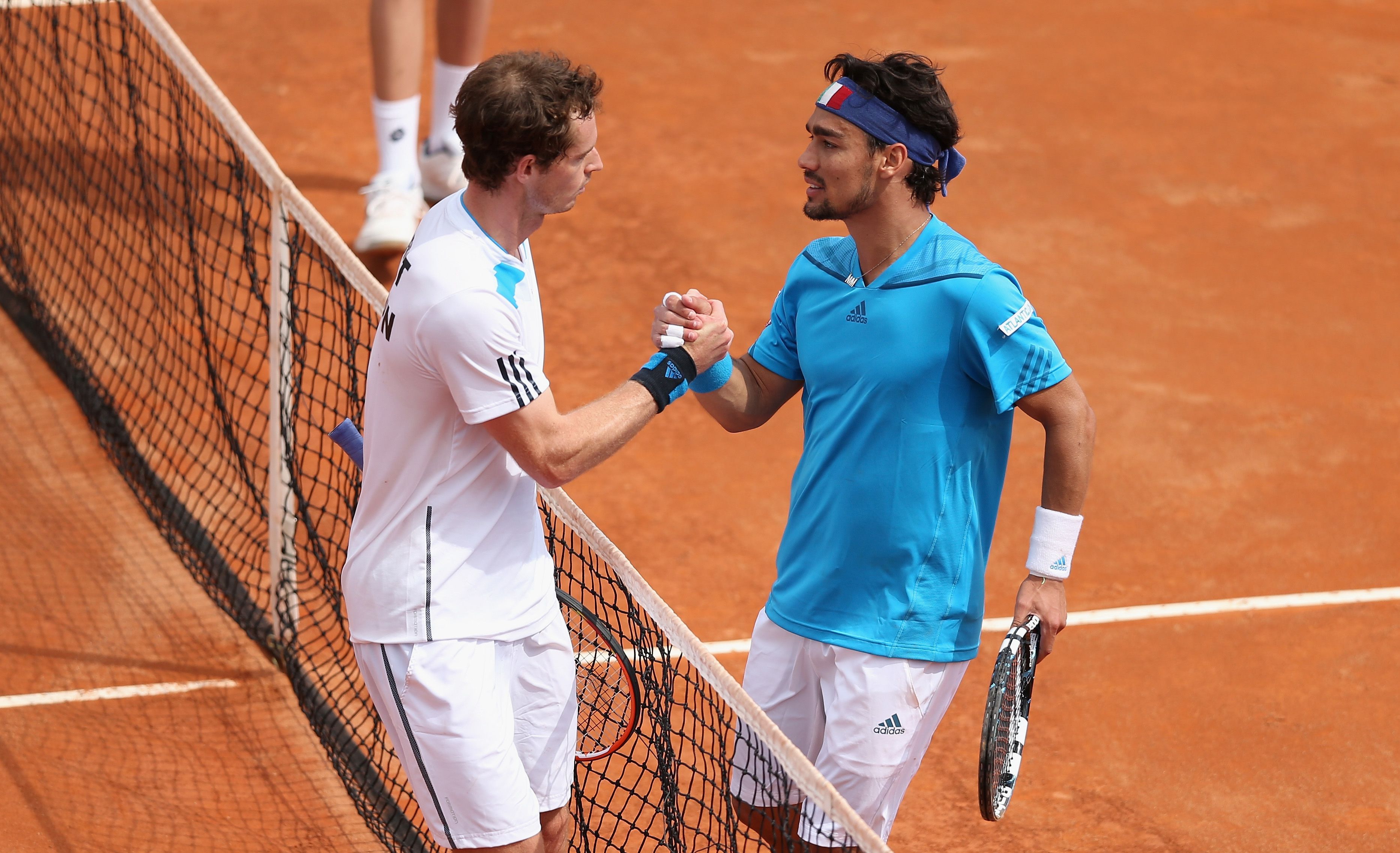Fabio Fognini batte Andy Murray in Coppa Davis nel 2014