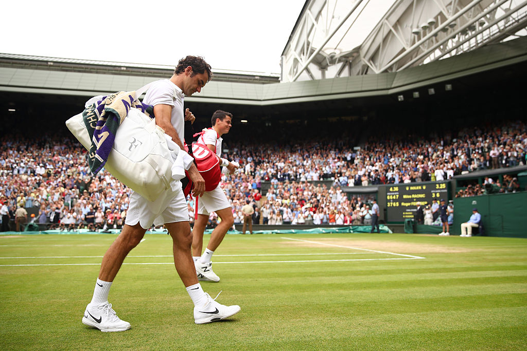 Dopo la sconfitta in semifinale contro Milos Raonic a Wimbledon 2016, Roger Federer restò ai box per tutto il resto della stagione