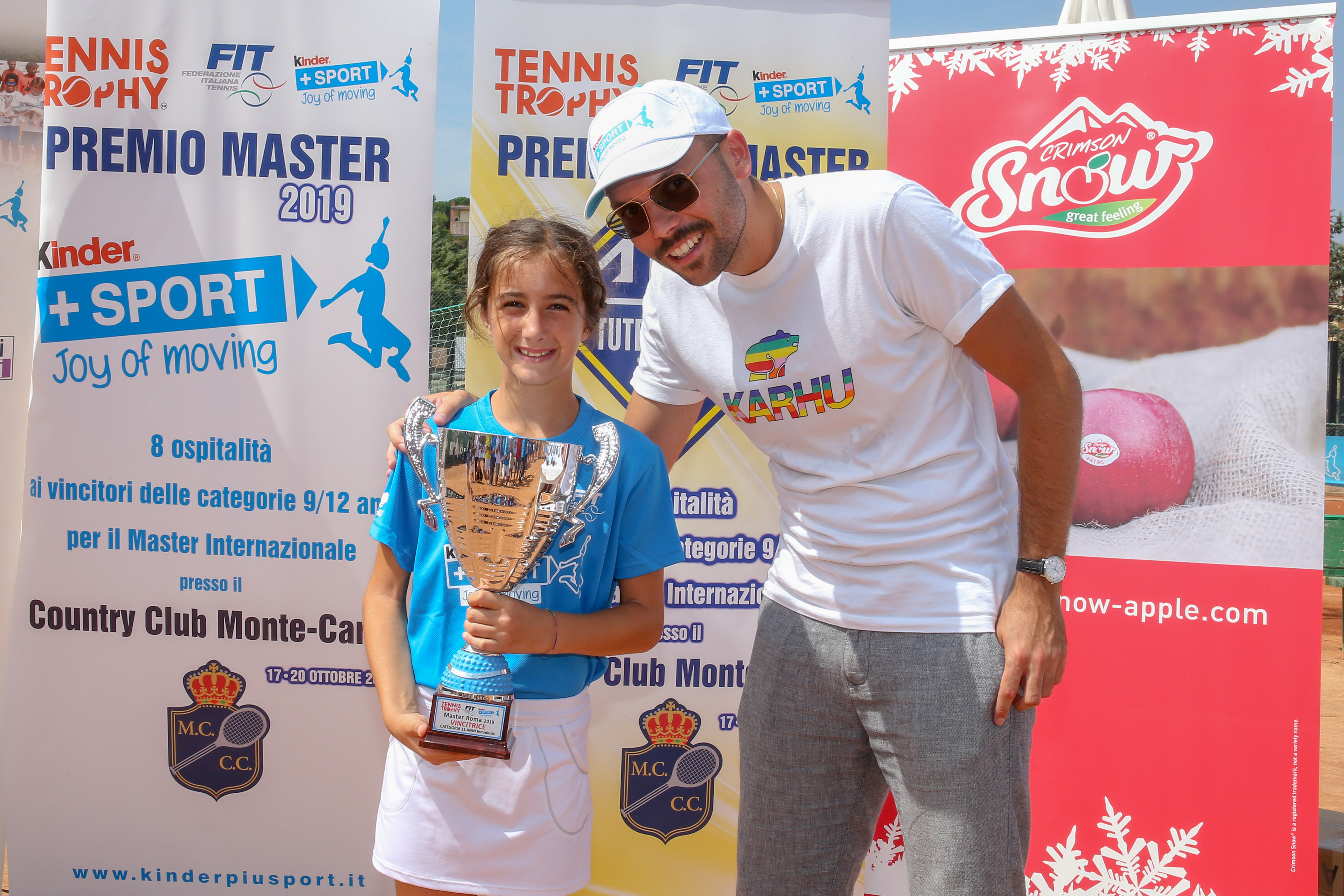 Master Tennis Trophy FIT Kinder + Sport 2019: i vincitori