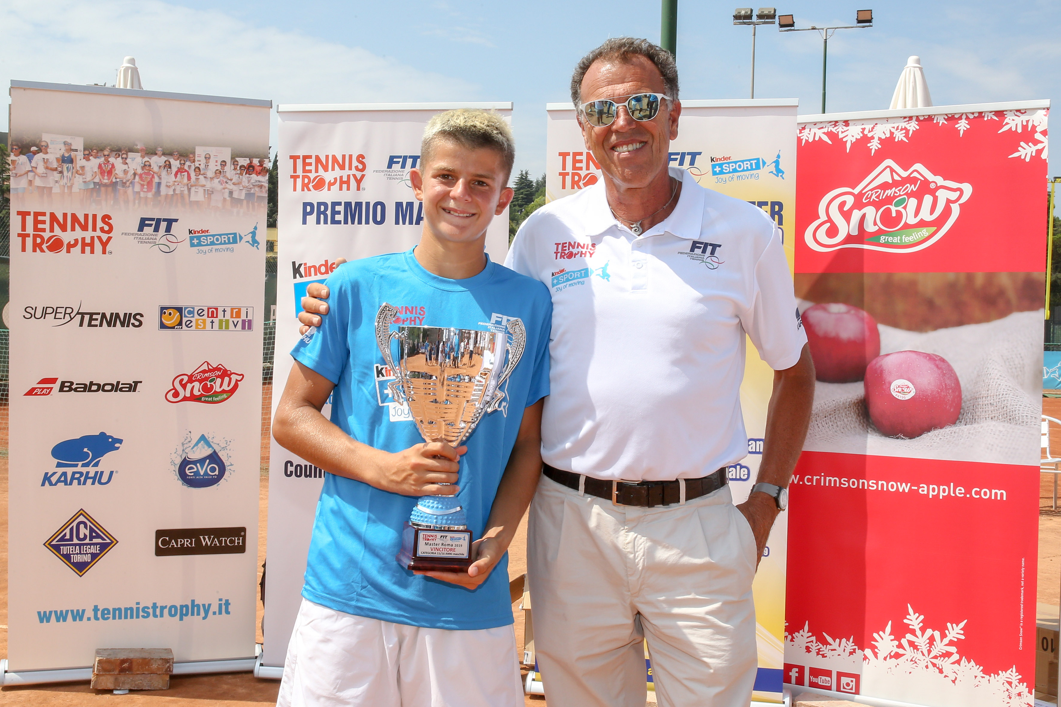 Master Tennis Trophy FIT Kinder + Sport 2019: i vincitori