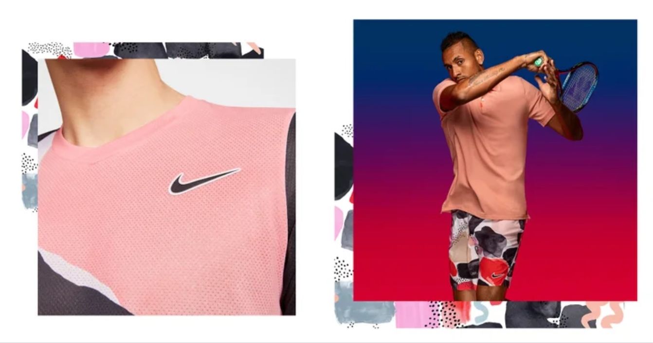 La collezione Nike uomo tennis, quella di Nick Kyrgios