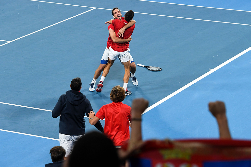 Novak Djokovic e Viktor Troicki