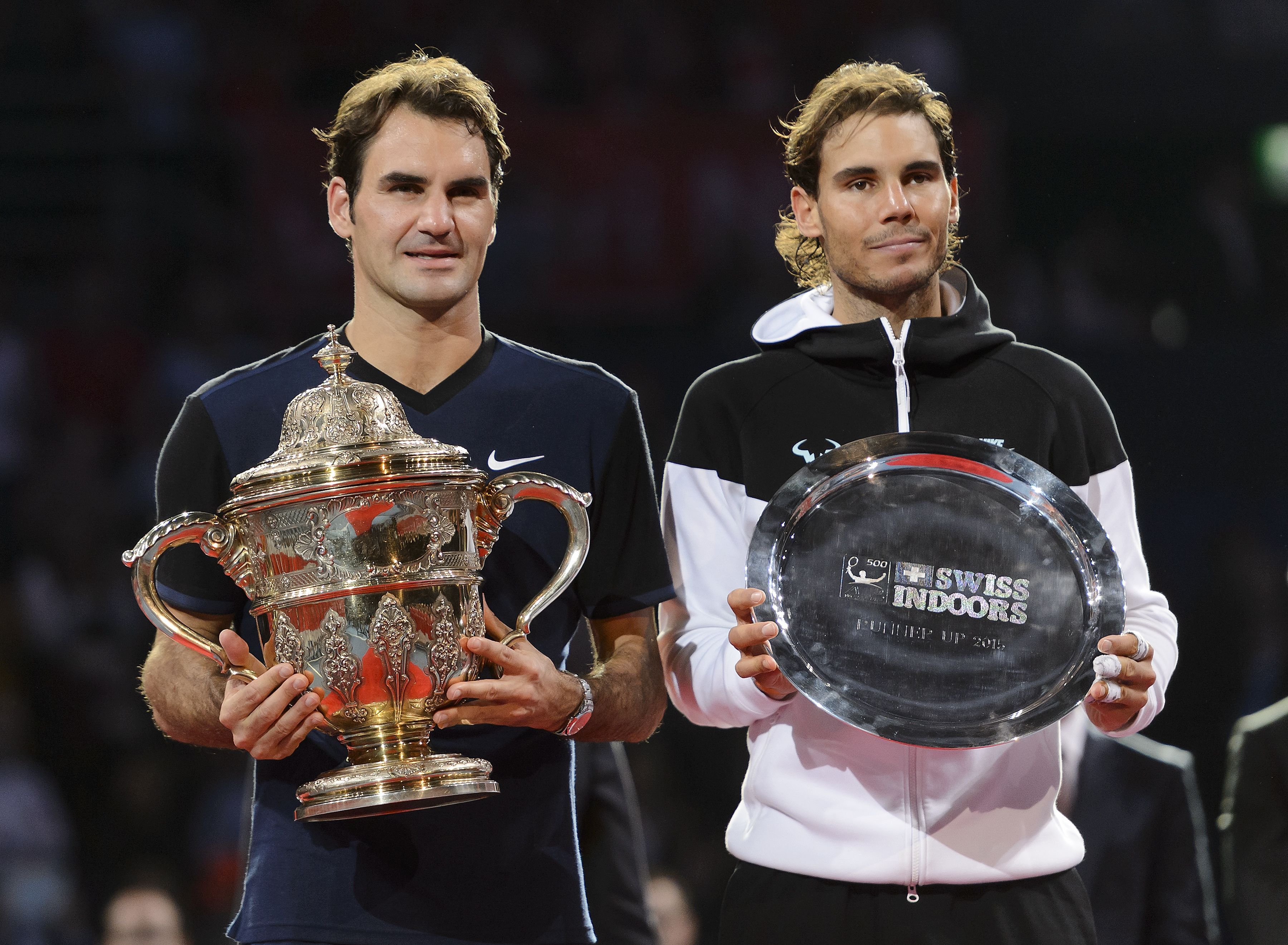 Roger Federer e Rafa Nadal, Basilea 2015