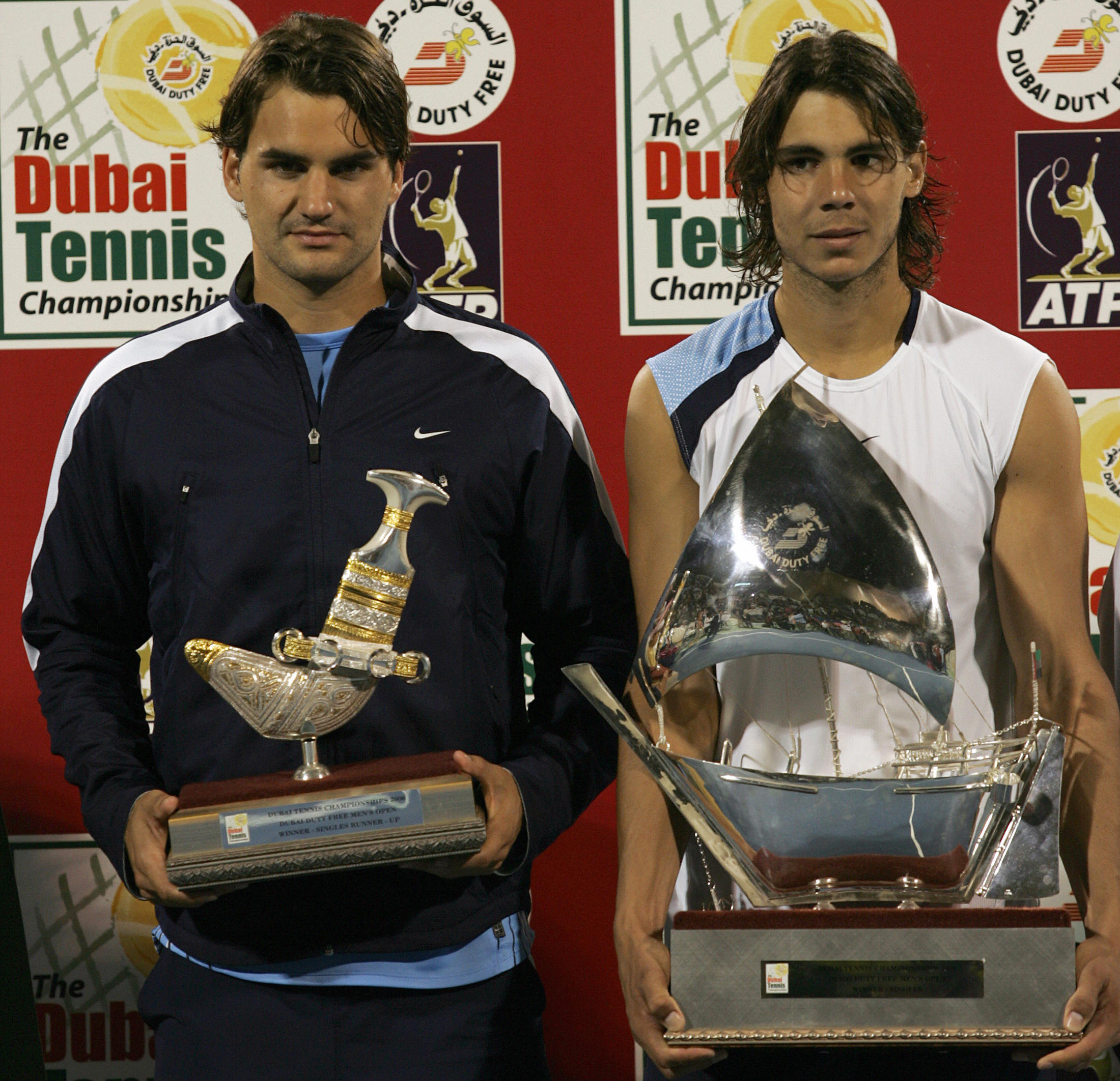 Roger Federer e Rafa Nadal, Dubai 2006