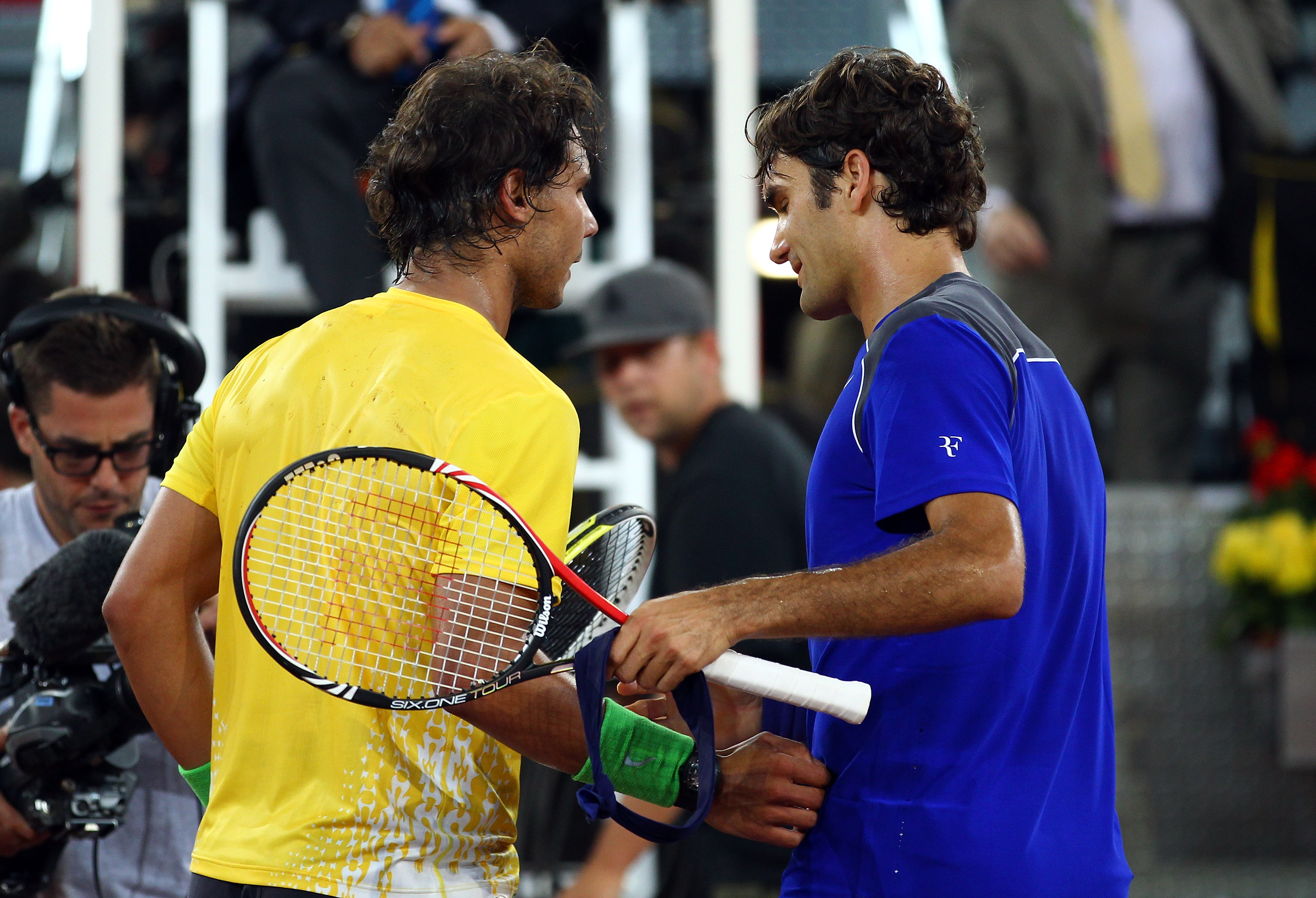 Roger Federer e Rafa Nadal, Madrid 2011