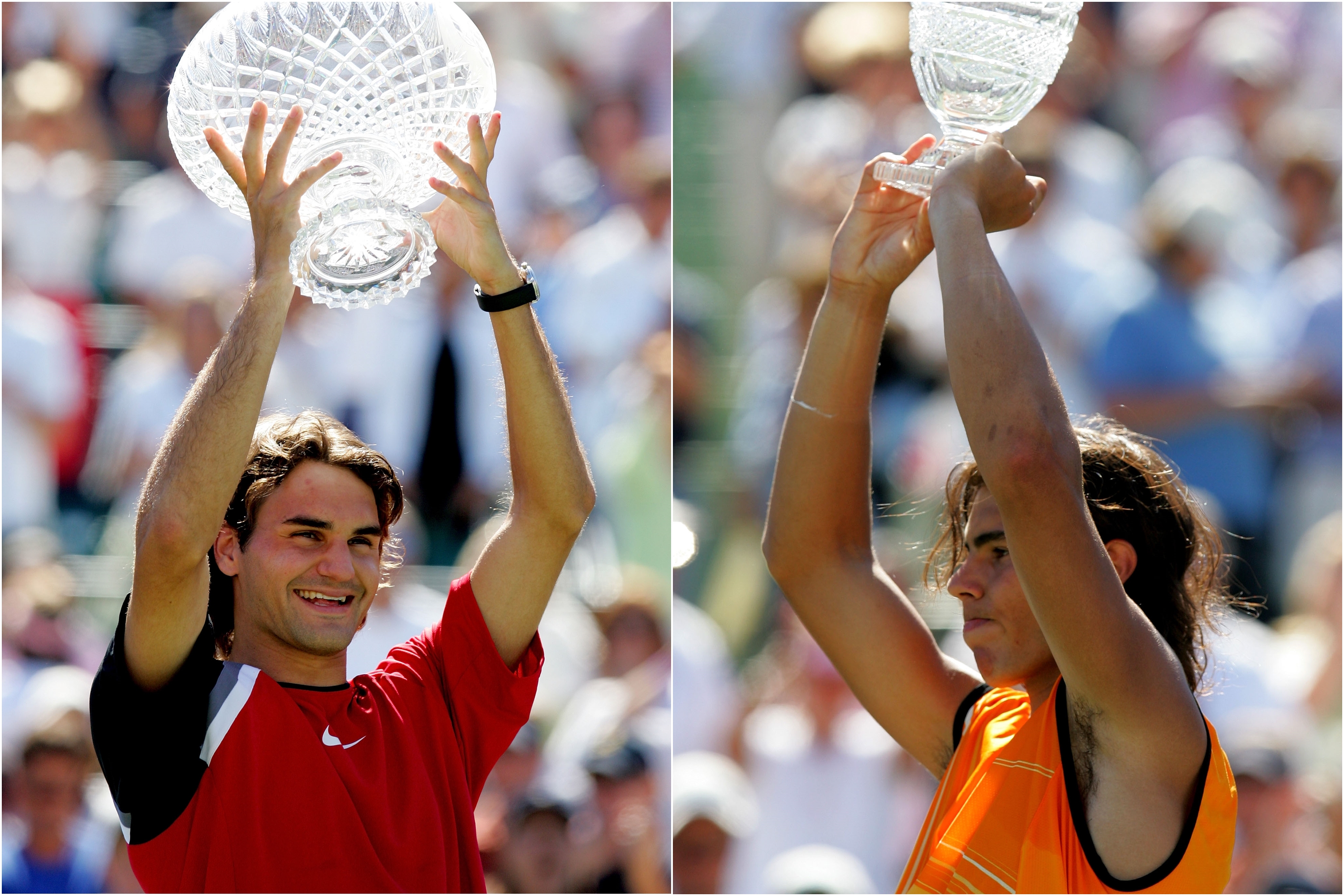 Roger Federer e Rafa Nadal, Miami 2005