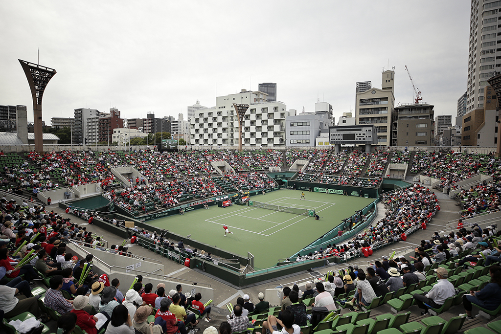 Utsubo Tennis Center, Osaka