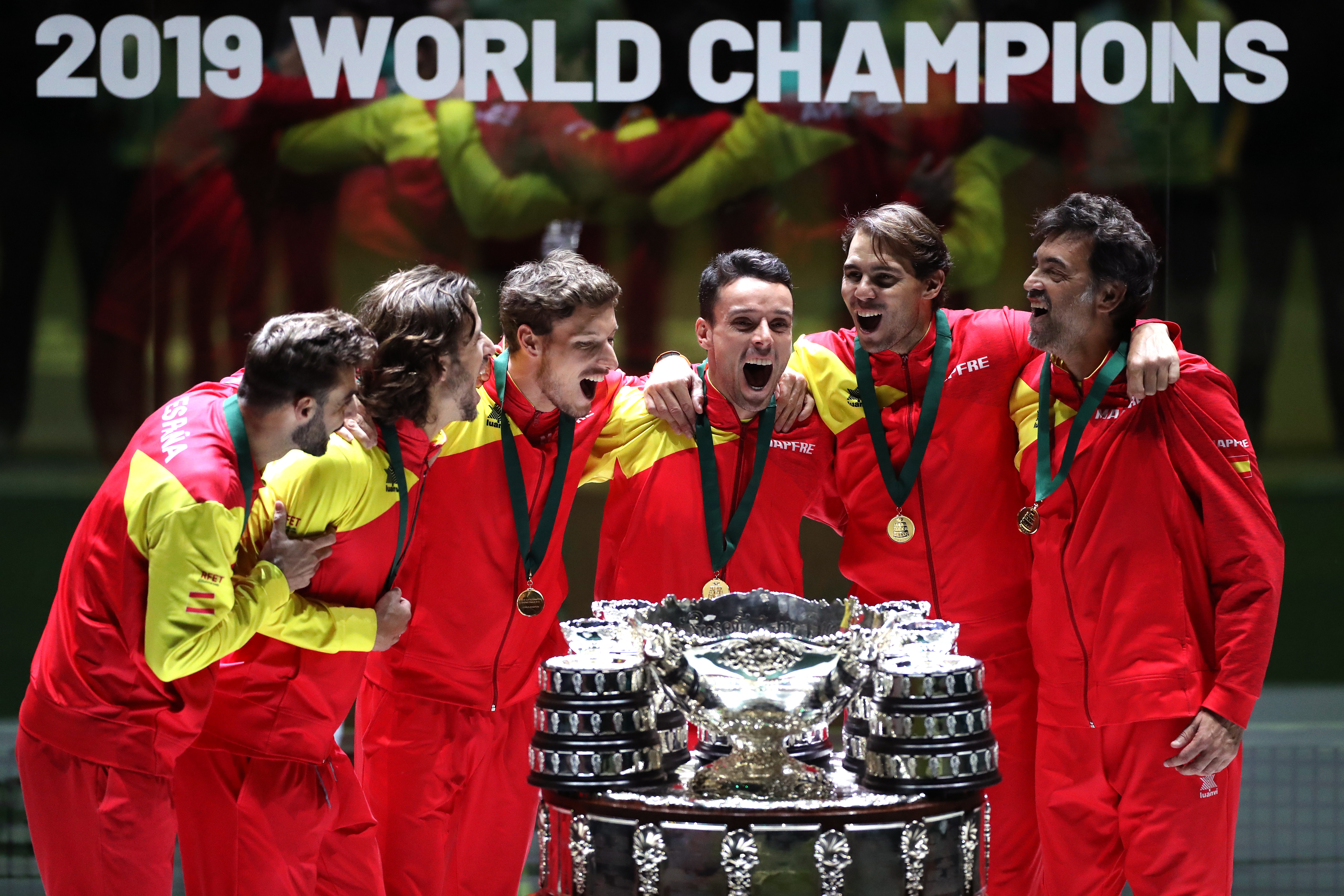 Supergallery trionfo Spagna Davis Cup