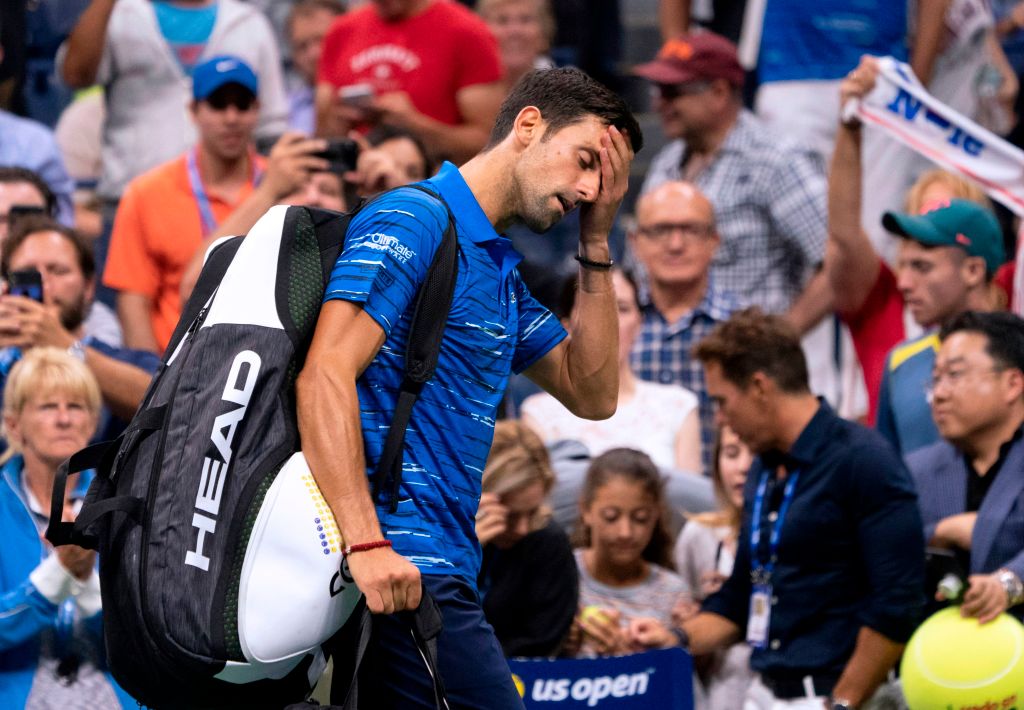 ritiro Novak Djokovic Us Open